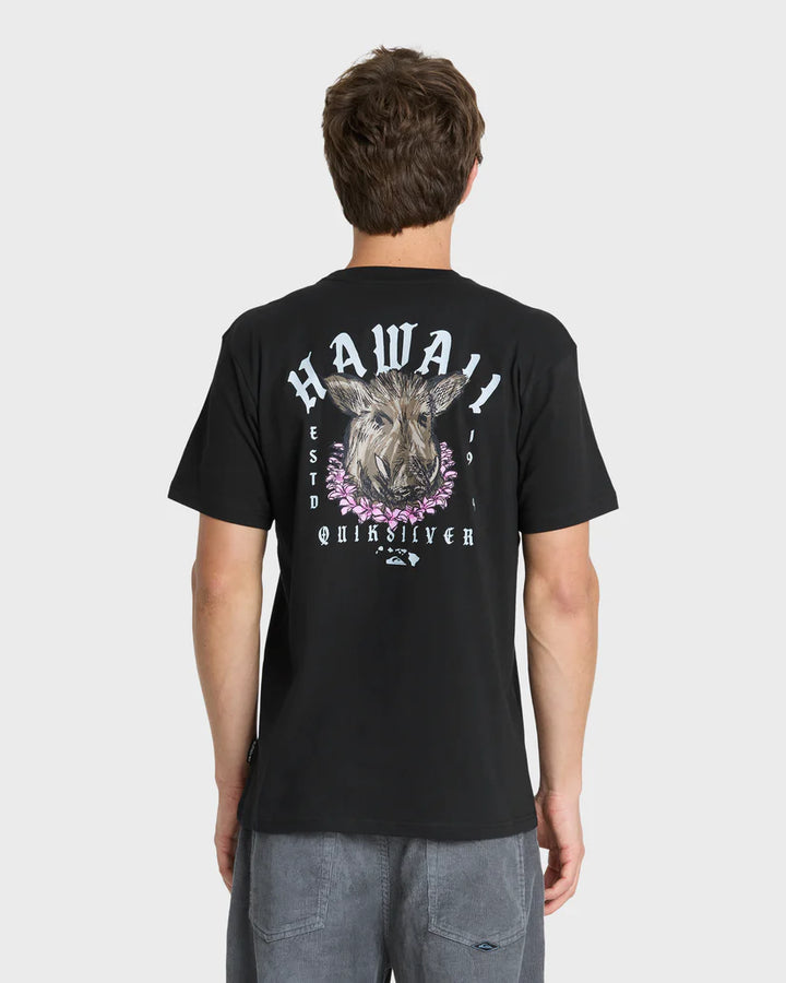 QUIKSILVER HI KALUA TEE - BLACK