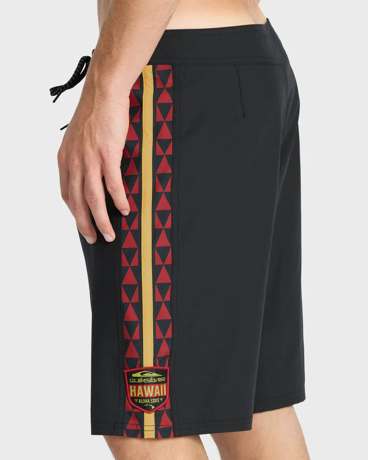 QUIKSILVER HI SPEARHEAD 20 BOARDSHORT - BLACK