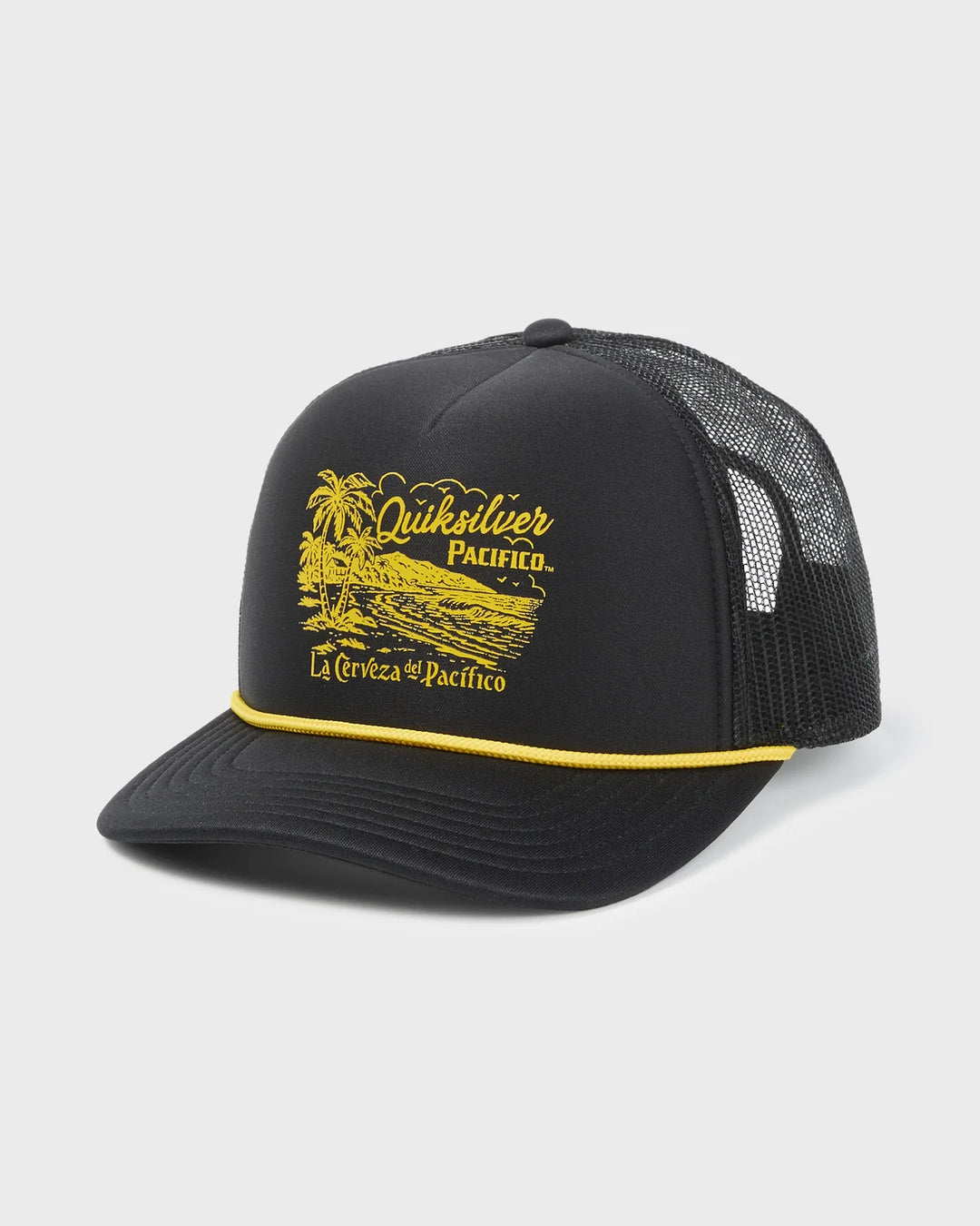QUIKSILVER PACIFICO COASTAL PARADISE CAP - BLACK