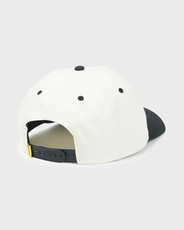 QUIKSILVER PACIFICO SIGNAGE LOCKUP CAP - OFF WHITE