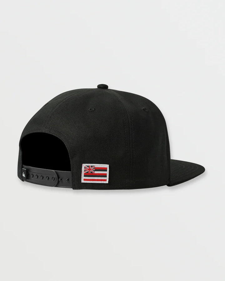 QUIKSILVER HI ISLANDS SNAPBACK - BLACK