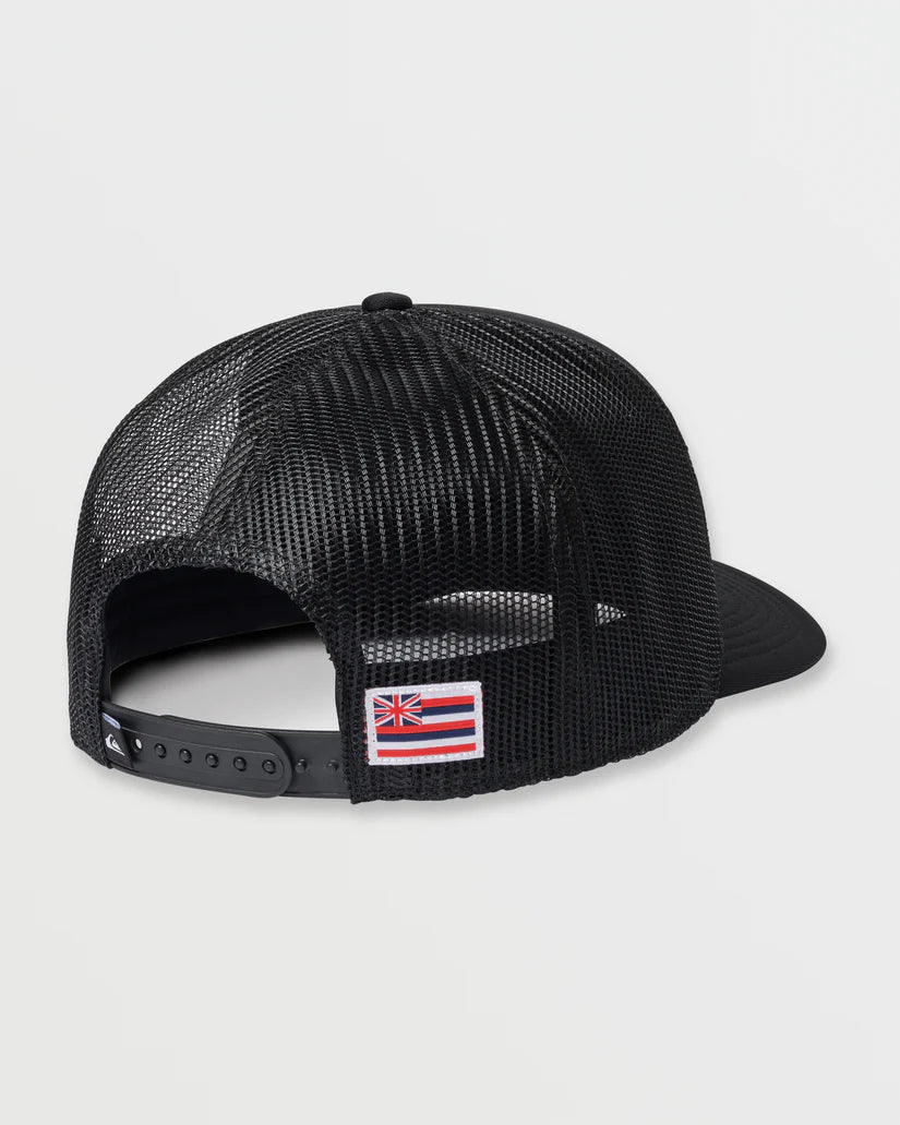 QUIKSILVER HI 808 TRUCKER - BLACK