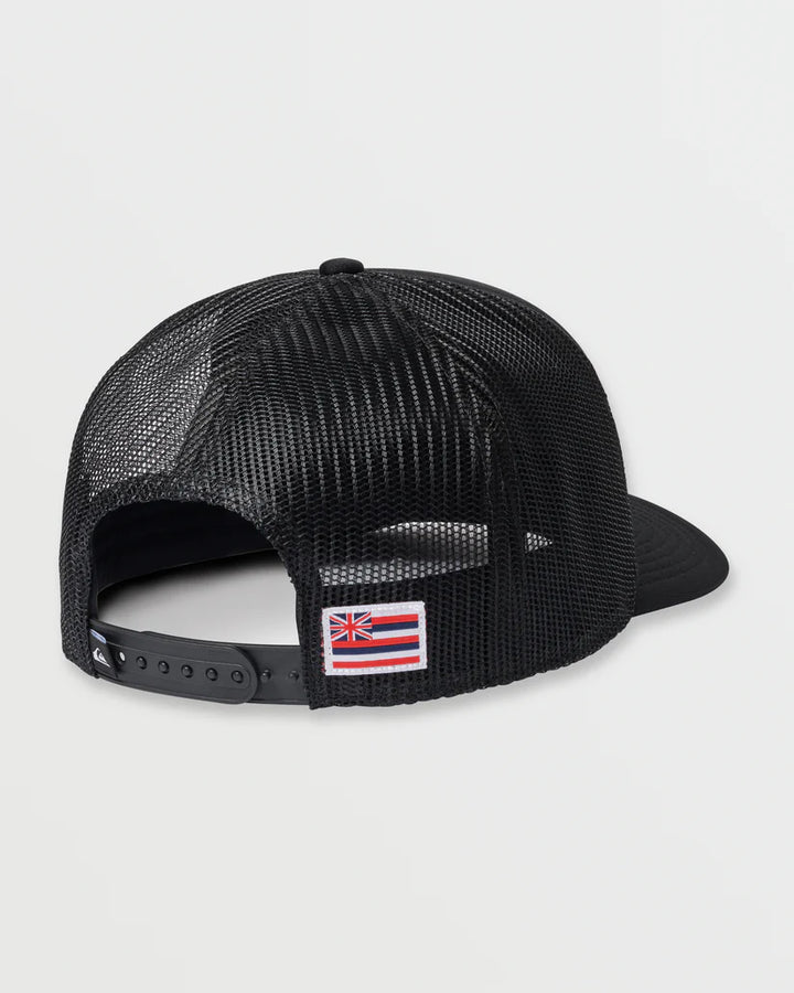 QUIKSILVER HI 808 TRUCKER - BLACK