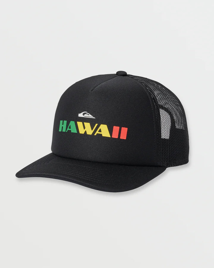 QUIKSILVER HI 808 TRUCKER - BLACK