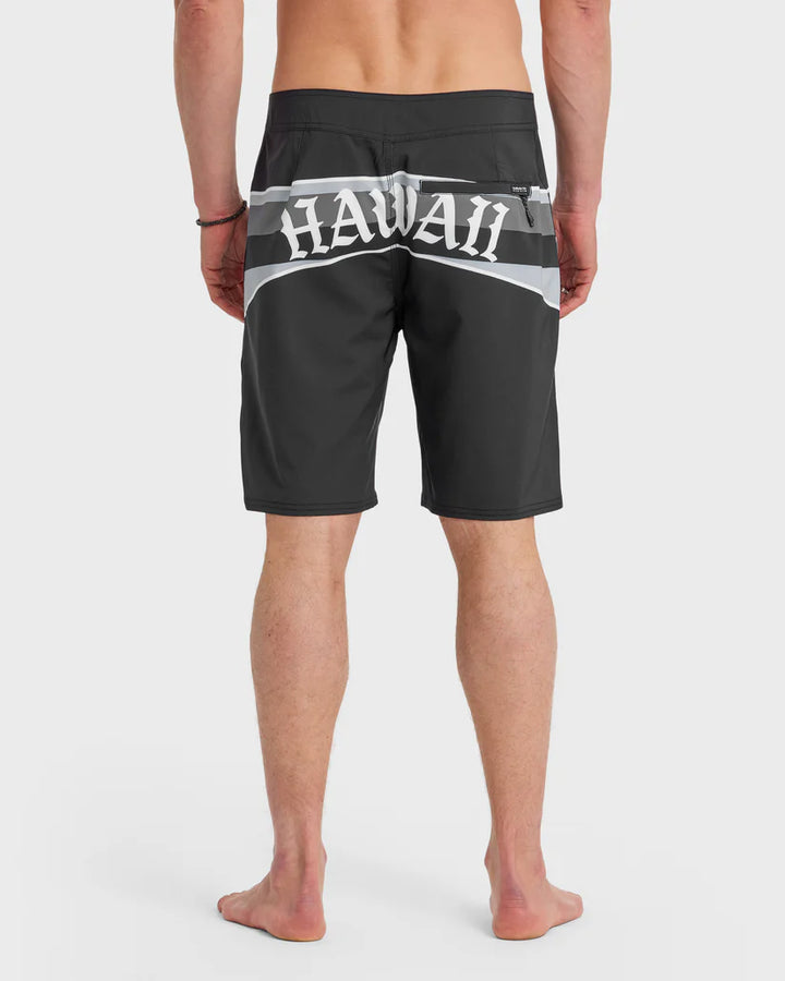 QUIKSILVER HI PANEL 20 BOARDSHORT - BLACK