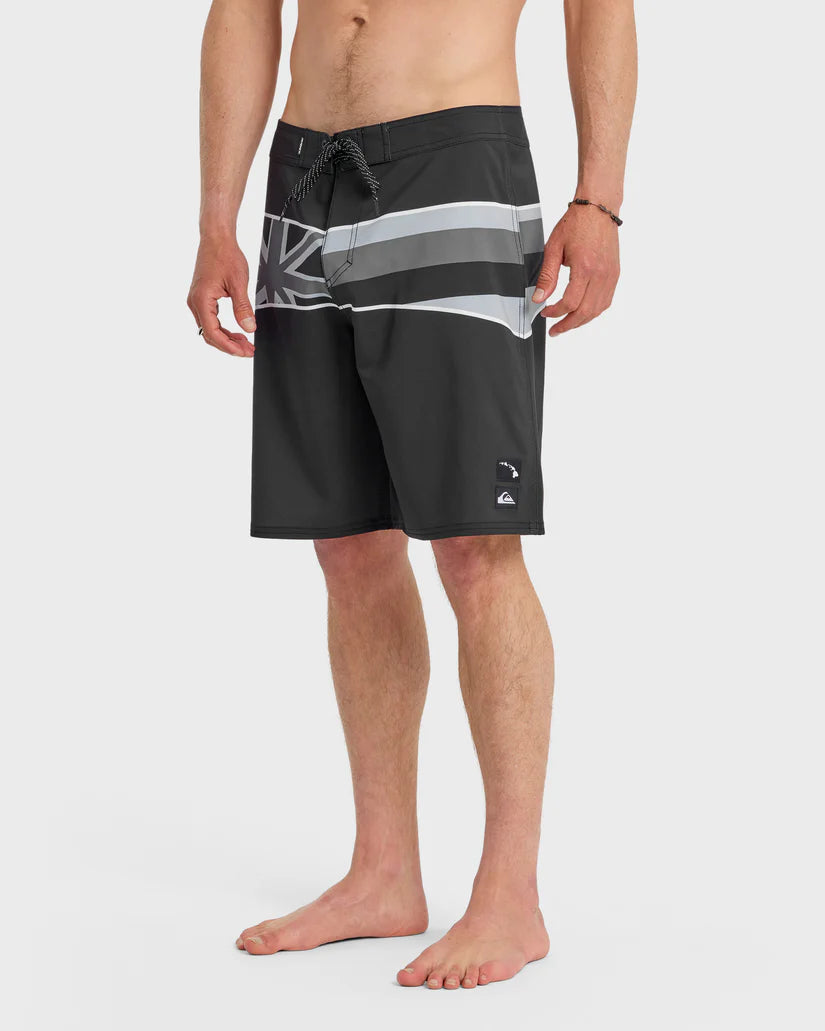 QUIKSILVER HI PANEL 20 BOARDSHORT - BLACK