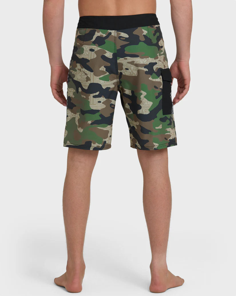 QUIKSILVER HI SIDEWIND 20" BOARDSHORT - CAMO (GRA0)