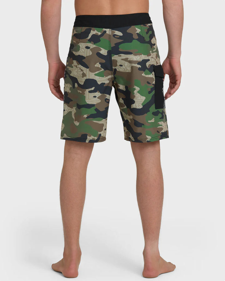 QUIKSILVER HI SIDEWIND 20" BOARDSHORT - CAMO (GRA0)