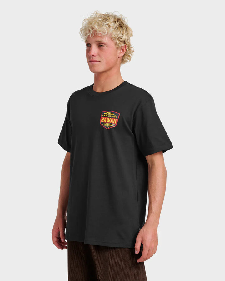 QUIKSILVER HI SHIELD TEE - BLACK