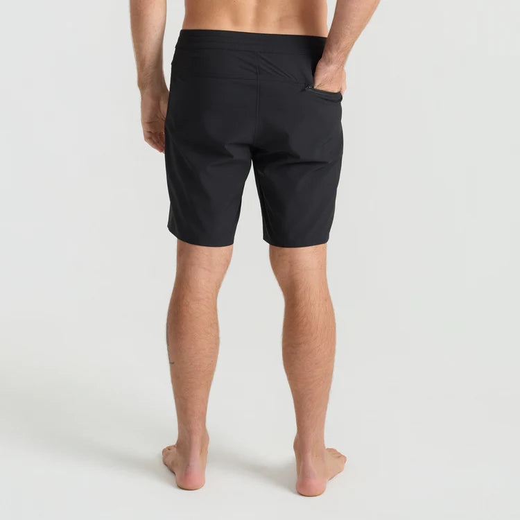 ROARK VENTURE HYBRID BOARDSHORT - BLACK