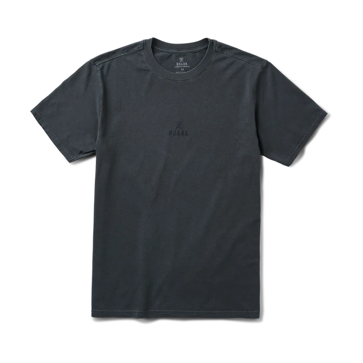 ROARK SAFECAMP EMBROIDERY TEE - CHARCOAL