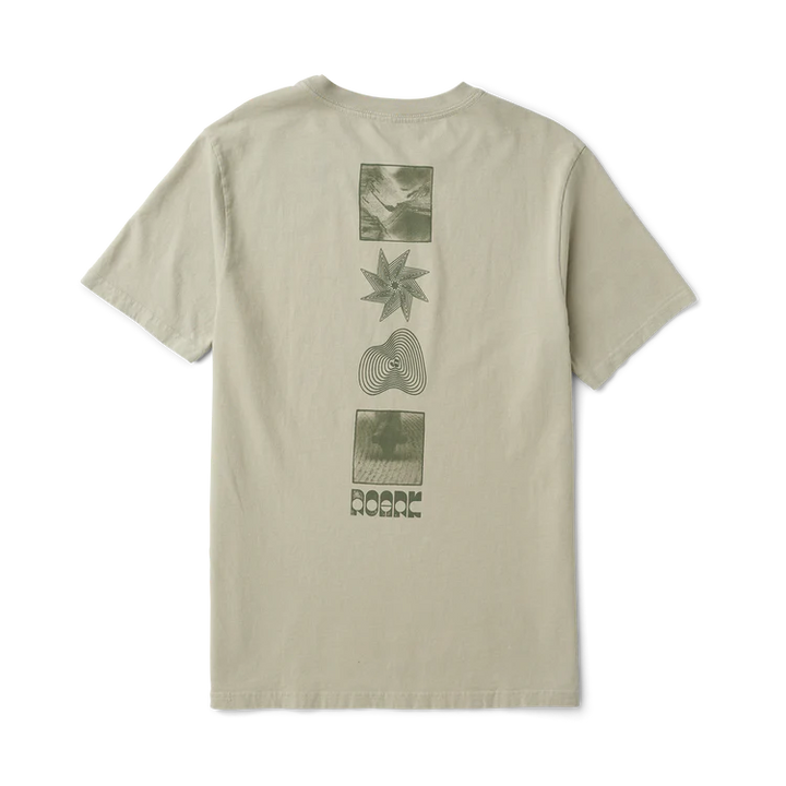 ROARK PHONOGRAPH TEE - FOSSIL (FSS)