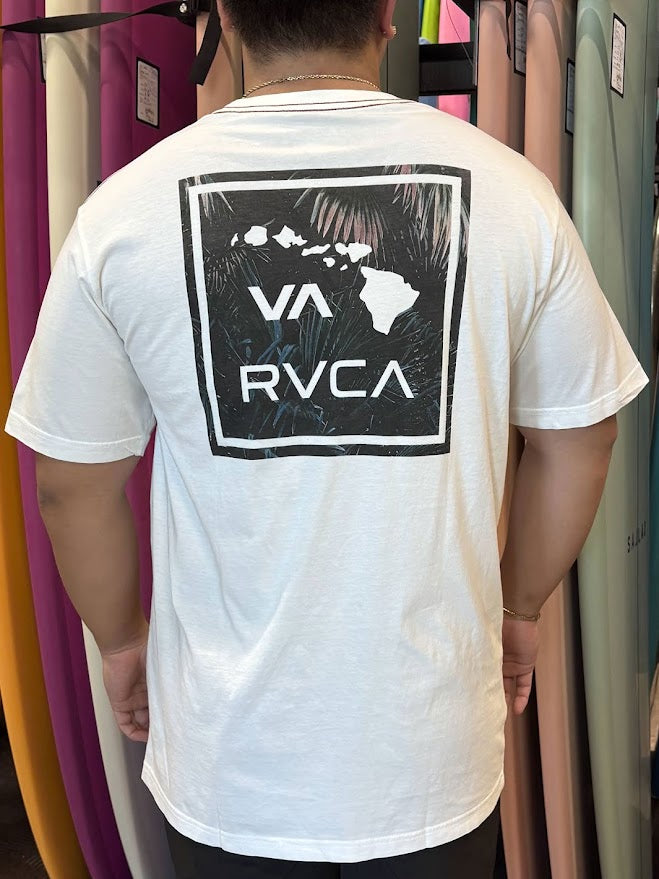 RVCA VA ATW HAWAII TEE - ANTIQUE WHITE
