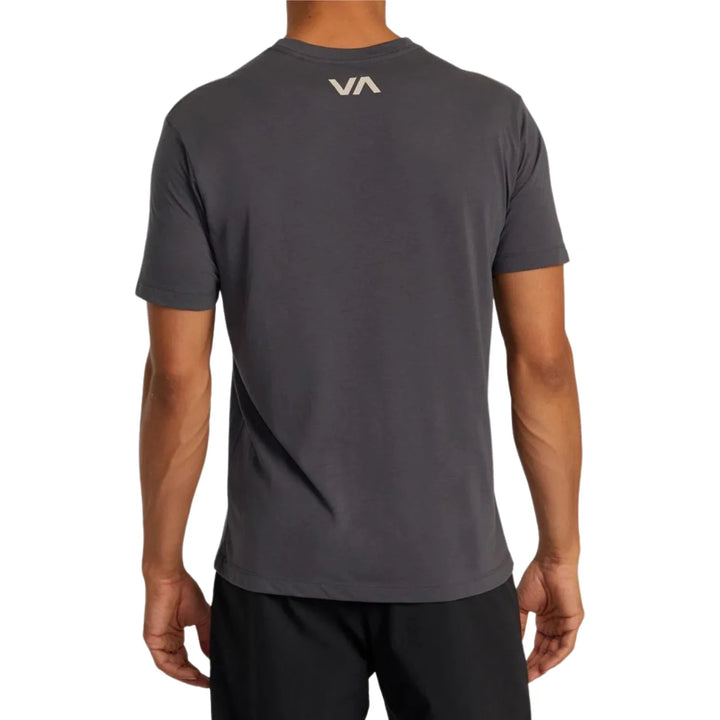 RVCA VA RVCA BLUR TEE - SLATE