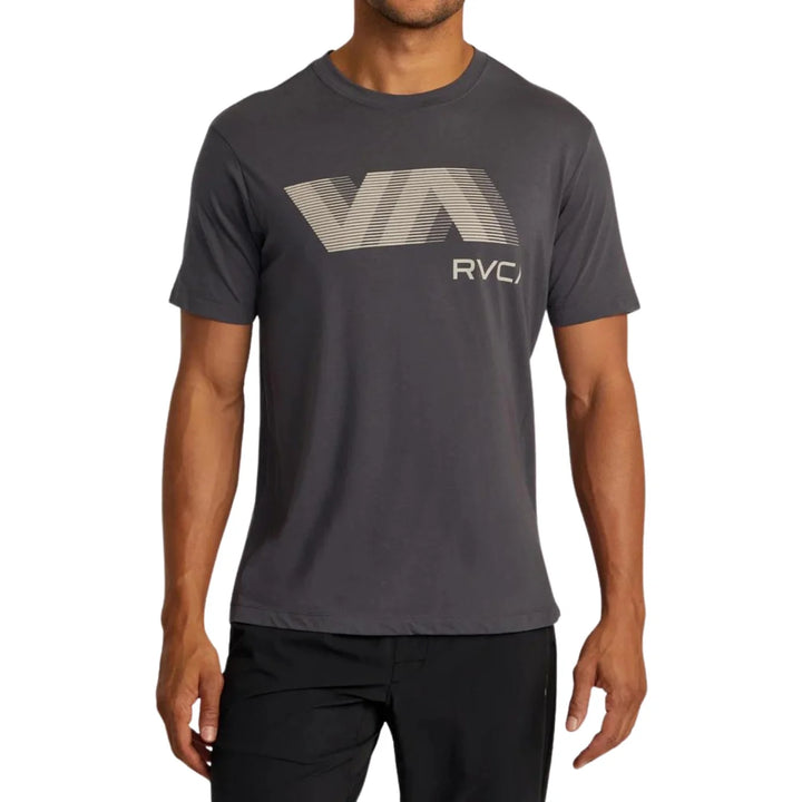 RVCA VA RVCA BLUR TEE - SLATE