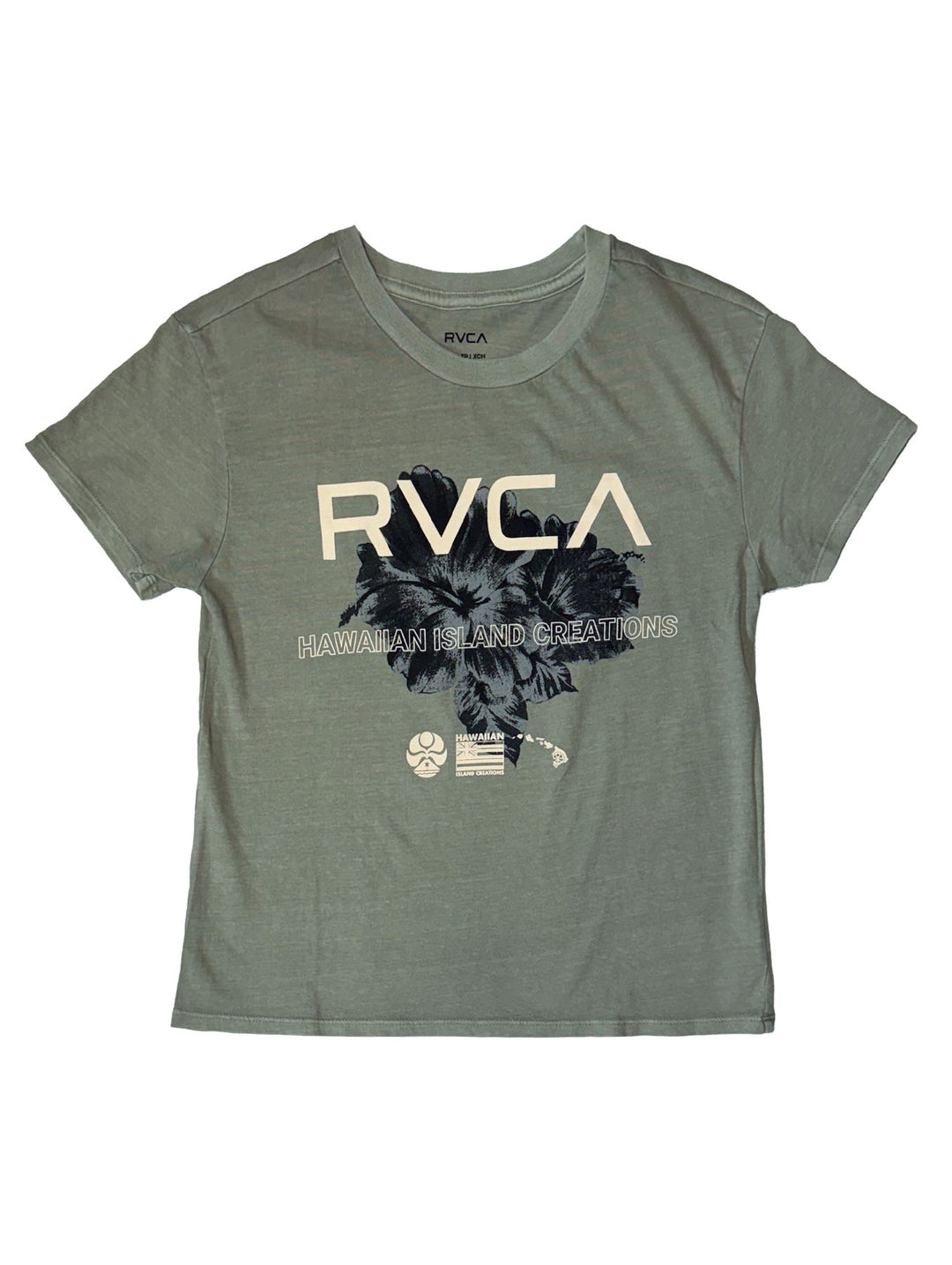 RVCA X HIC FLOWER RELAXED TEE - (DTN)
