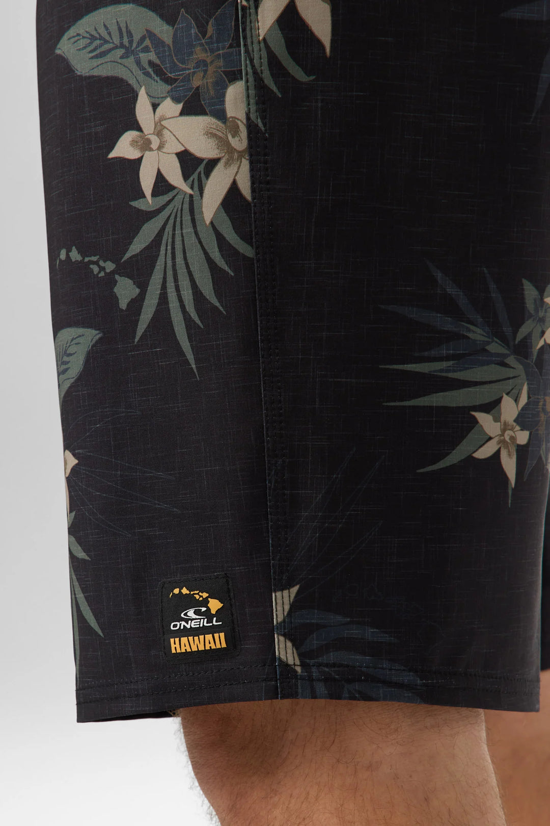 O'NEILL HYPERFREAK HEAT HAWAII 20" BOARDSHORT - BLACK