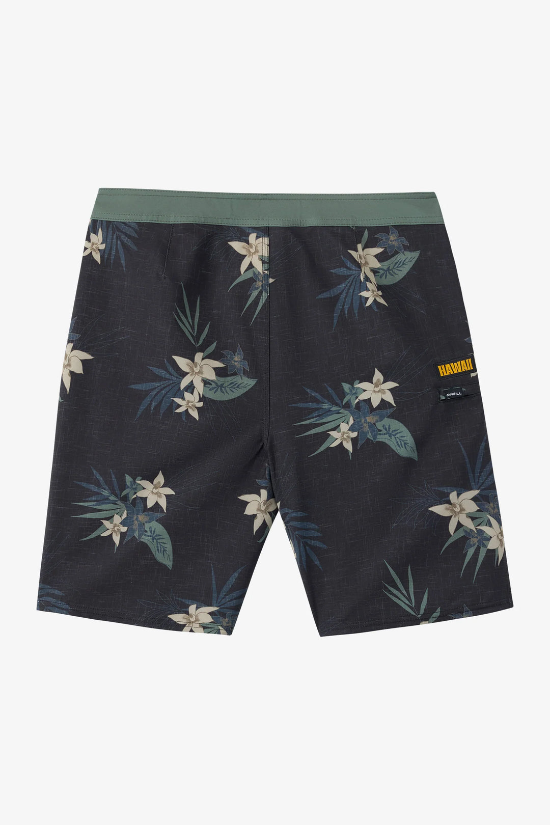 O'NEILL HYPERFREAK HEAT HAWAII 20" BOARDSHORT - BLACK