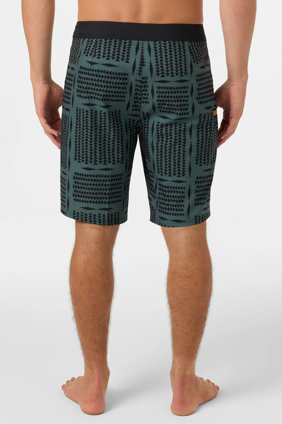 O'NEILL HYPERFREAK HEAT SOLID 20" HAWAII BOARDSHORT - HUNTER GREEN (HUG)
