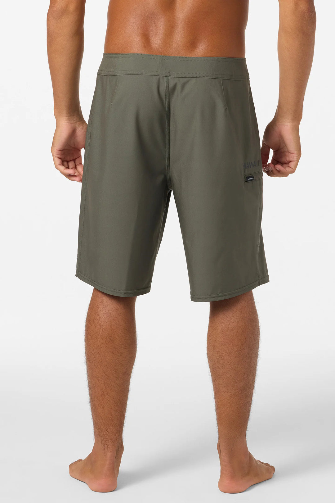 O'NEILL HYPERFREAK HEAT SOLID HAWAII BOARDSHORT - ARMY