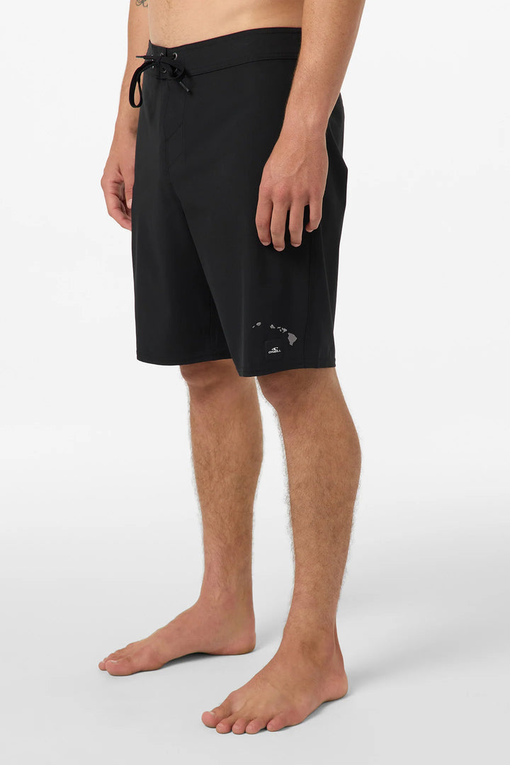 O'NEILL HYPERFREAK HEAT SOLID HAWAII BOARDSHORT - BLACK