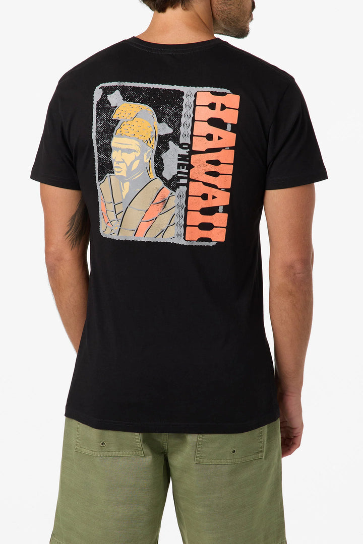 O'NEILL HAWAII KING CLASSIC TEE - BLACK