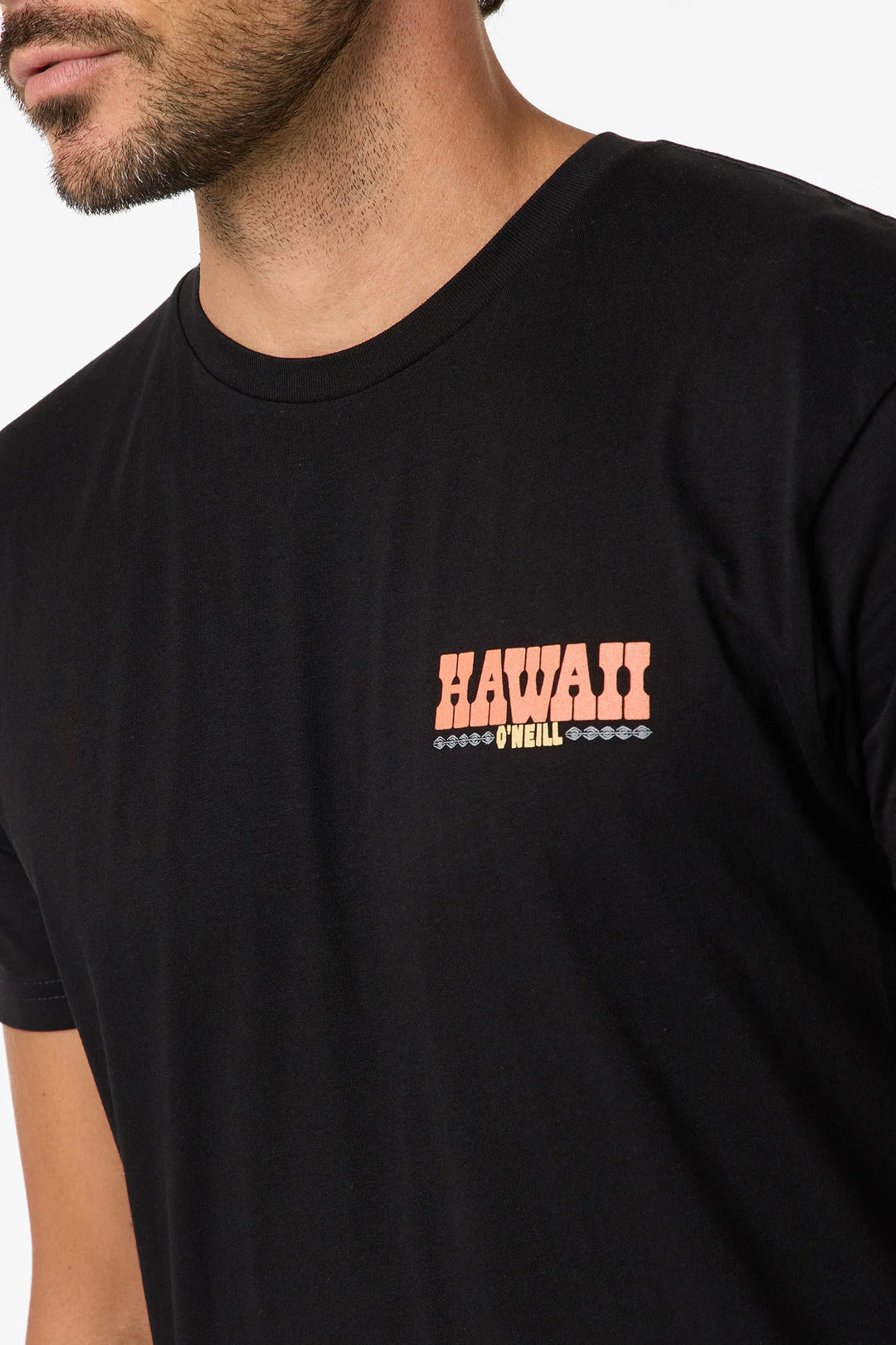 O'NEILL HAWAII KING CLASSIC TEE - BLACK