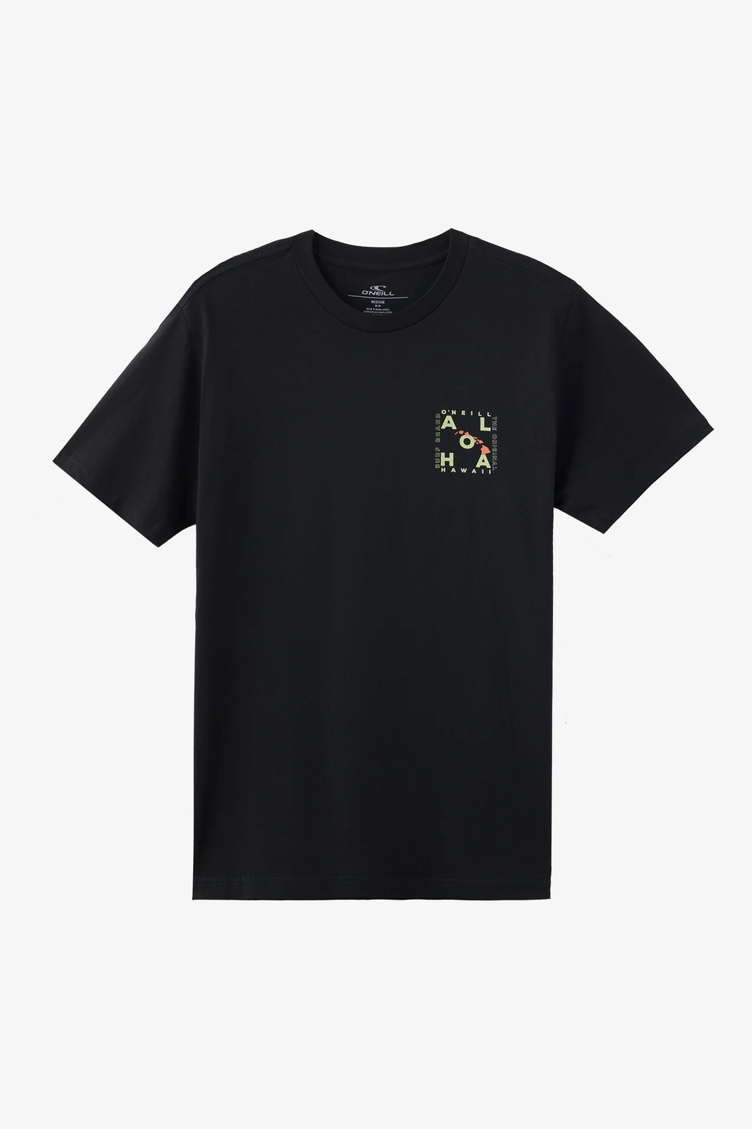 O'NEILL HAWAII LAYOUT CLASSIC SS TEE - BLACK