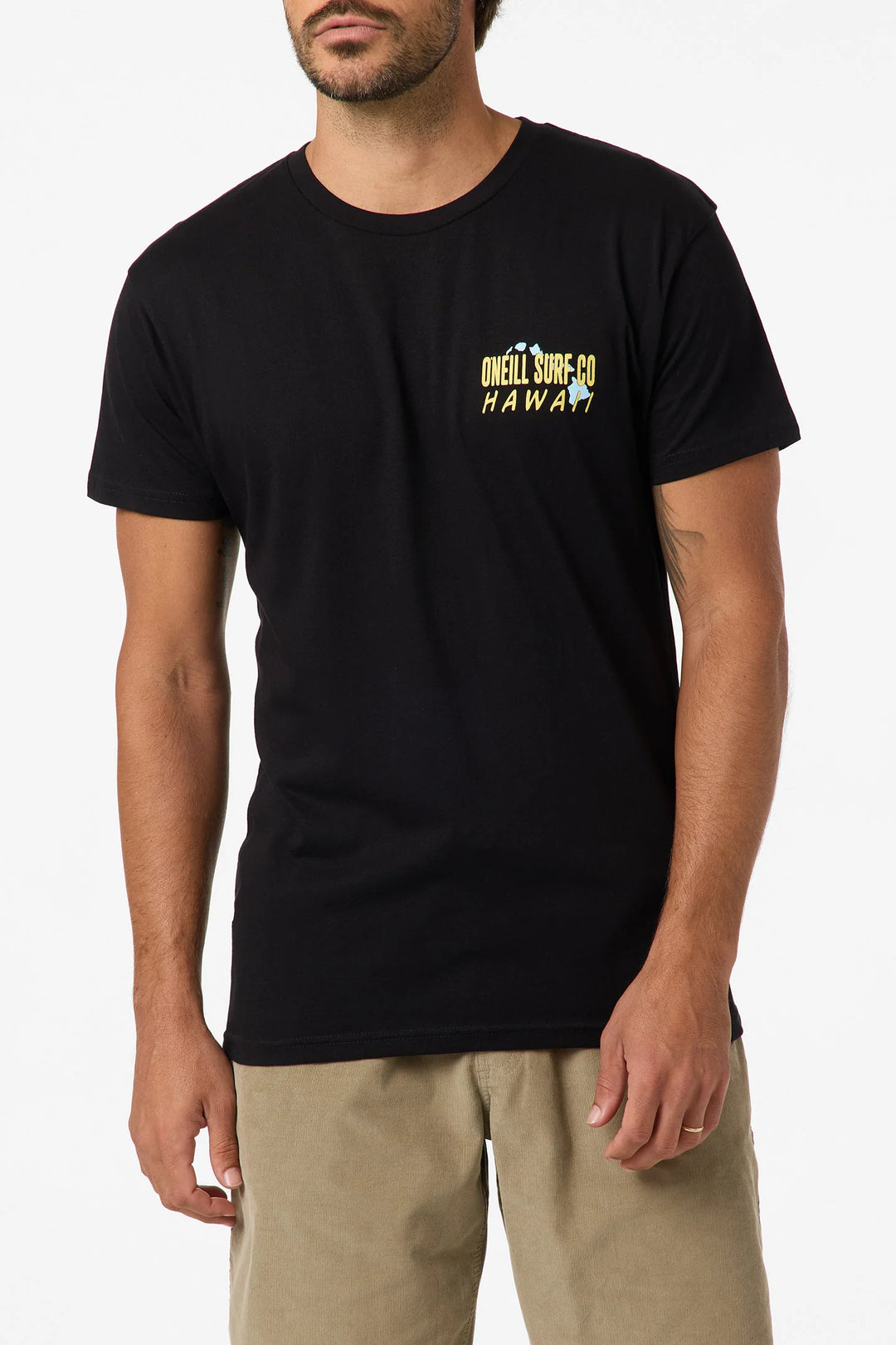 O'NEILL HAWAII TREVALLY CLASSIC TEE - BLACK