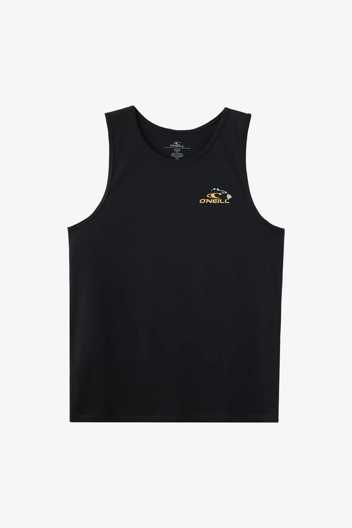 O'NEILL SQUARE UP HAWAII TANK - BLACK