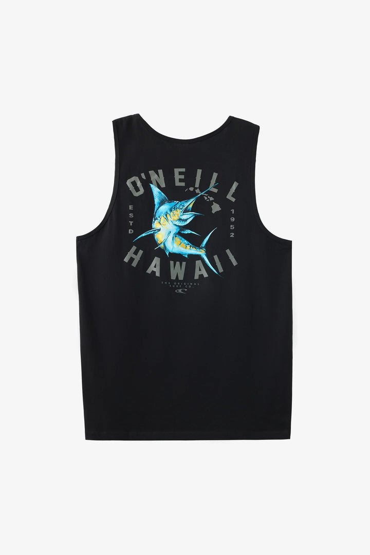 O'NEILL MARLIN HAWAII TANK TOP  - BLACK