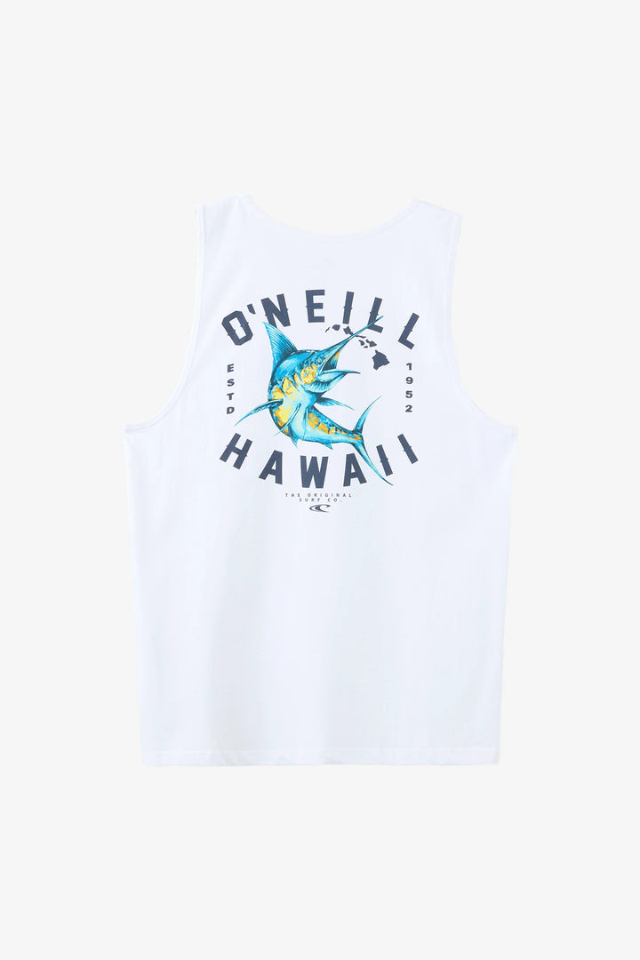 O'NEILL MARLIN HAWAII TANK - WHITE
