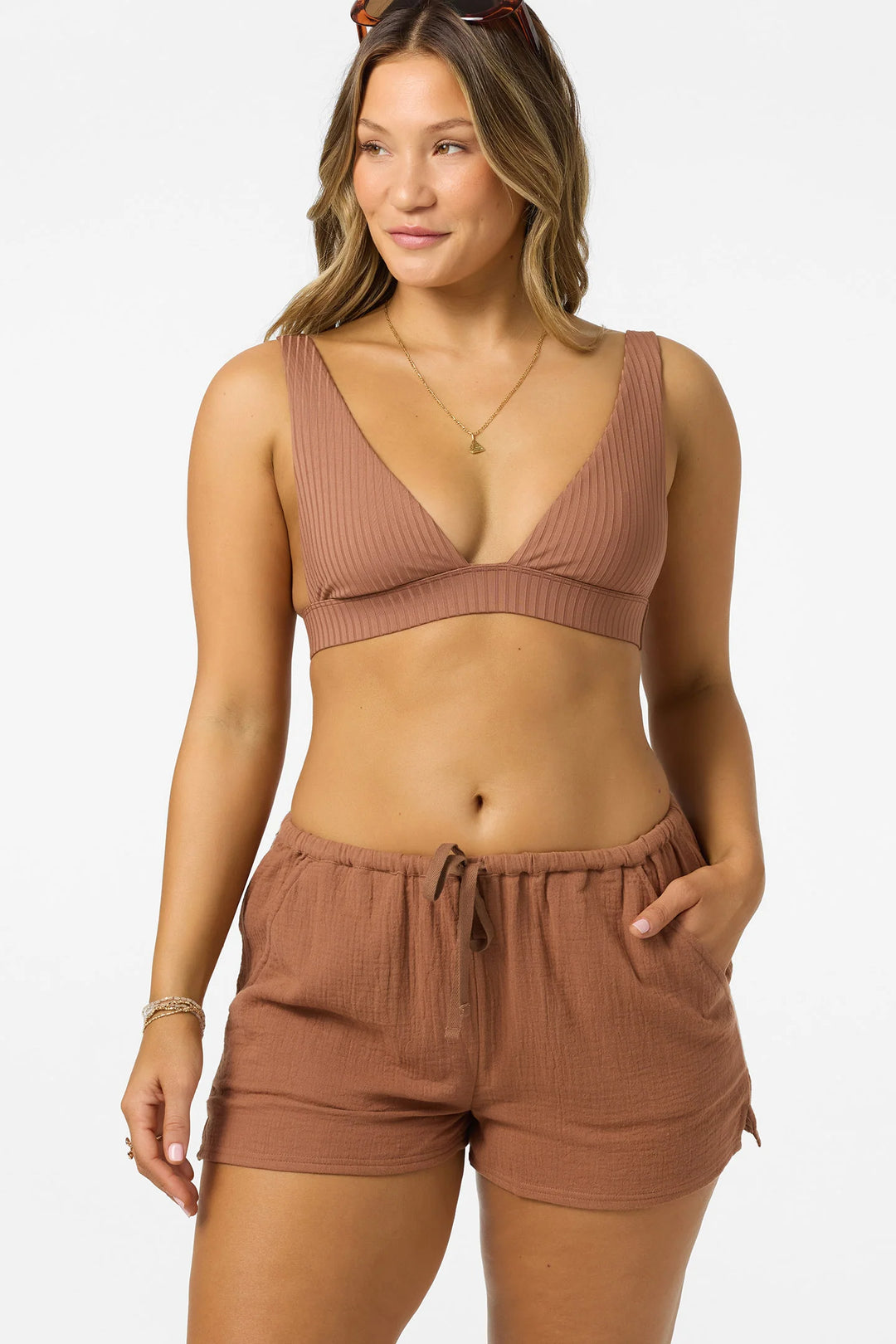 O'NEILL BRENDA SHORT - CAROB BROWN (CBB)