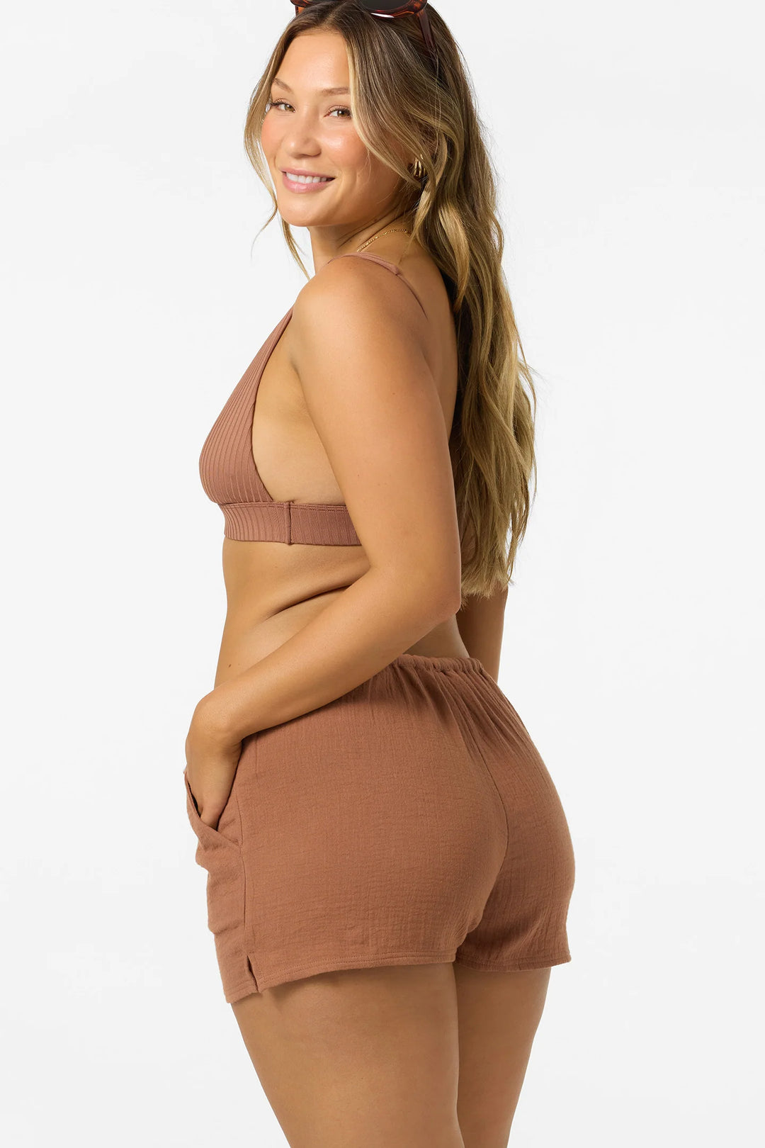 O'NEILL BRENDA SHORT - CAROB BROWN (CBB)