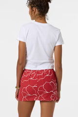 O'NEILL ARIAH HAWAII FITTED WOMENS TEE - WHITE