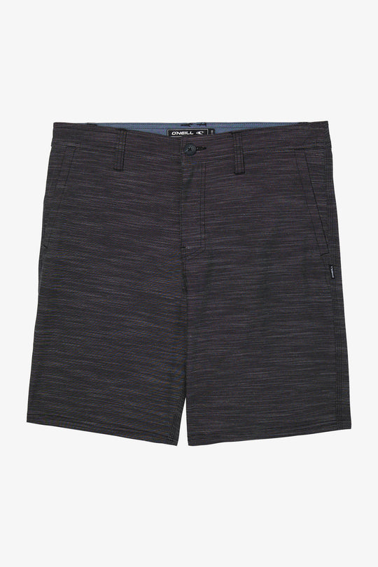 O'NEILL RESERVE SLUB 18" BOYS WALKSHORT - BLACK