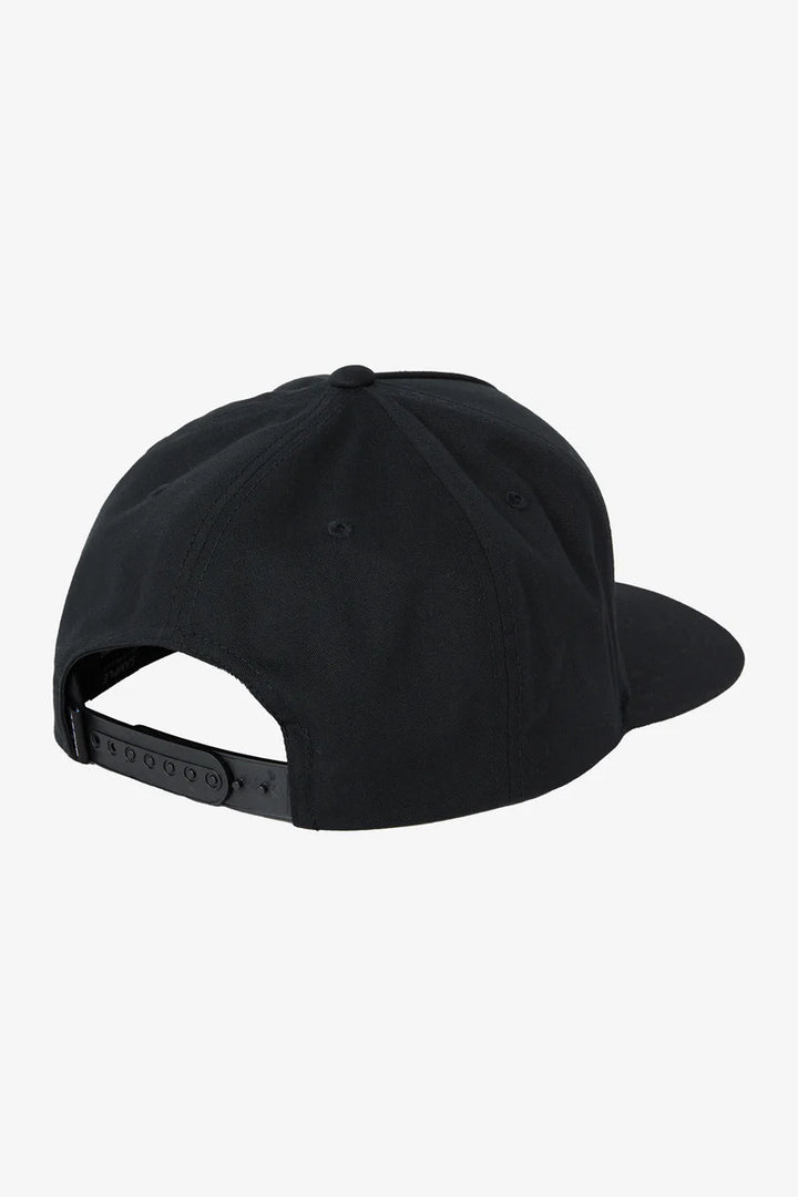 O'NEILL ALOHA LIFE MENS SNAP BACK - BLACK