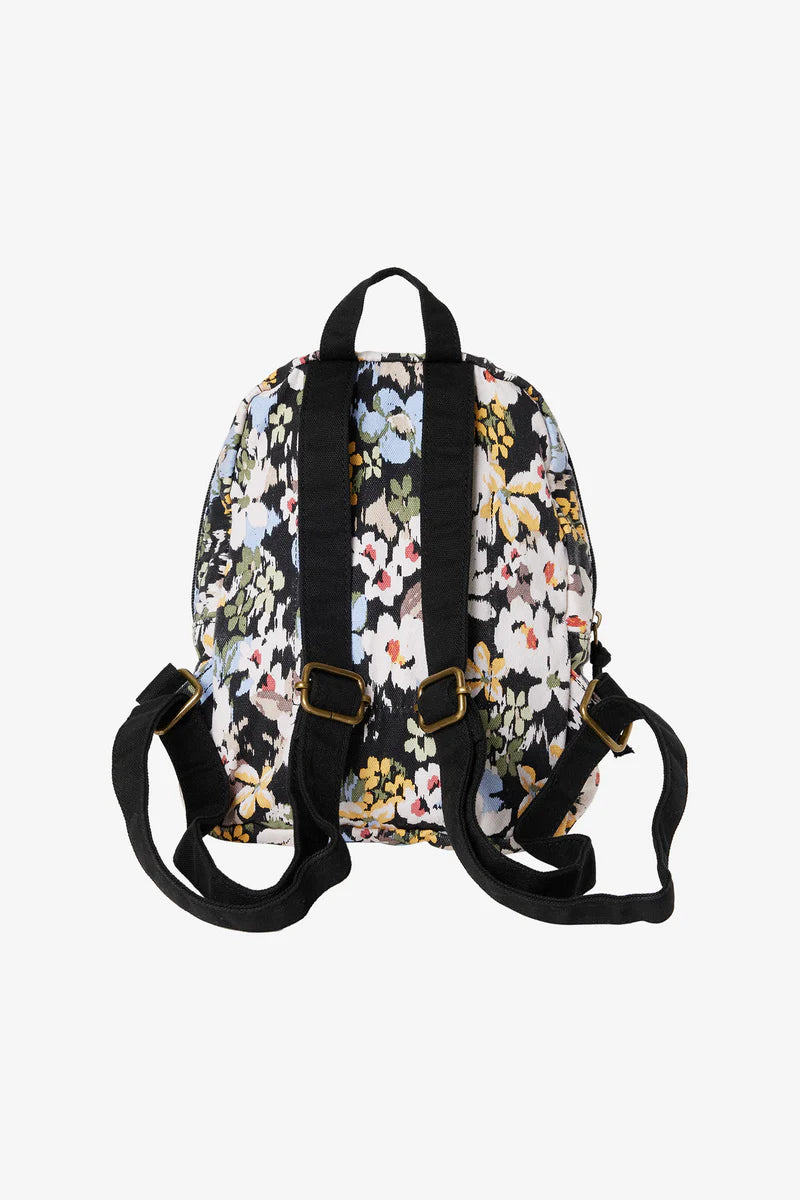 O'NEILL VALLEY CAMDEN FLORAL MINI BACKPACK - BLACK 2