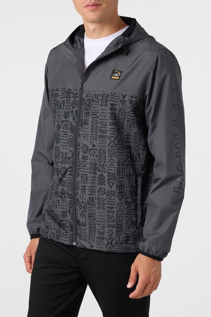 O'NEILL NOMADIC HAWAII WINDBREAKER - GRAY