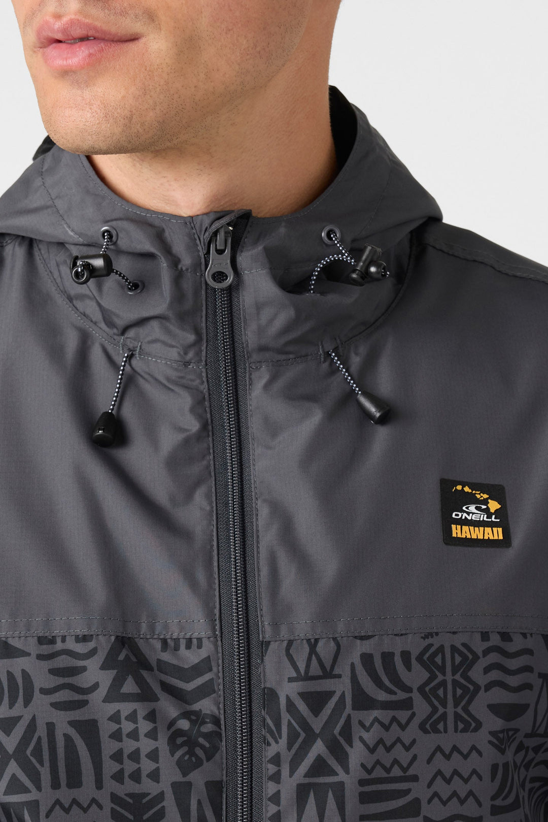 O'NEILL NOMADIC HAWAII WINDBREAKER - GRAY