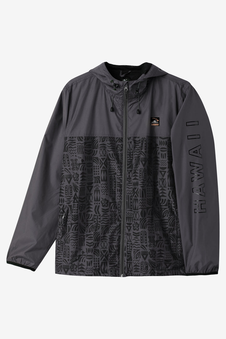 O'NEILL NOMADIC HAWAII WINDBREAKER - GRAY