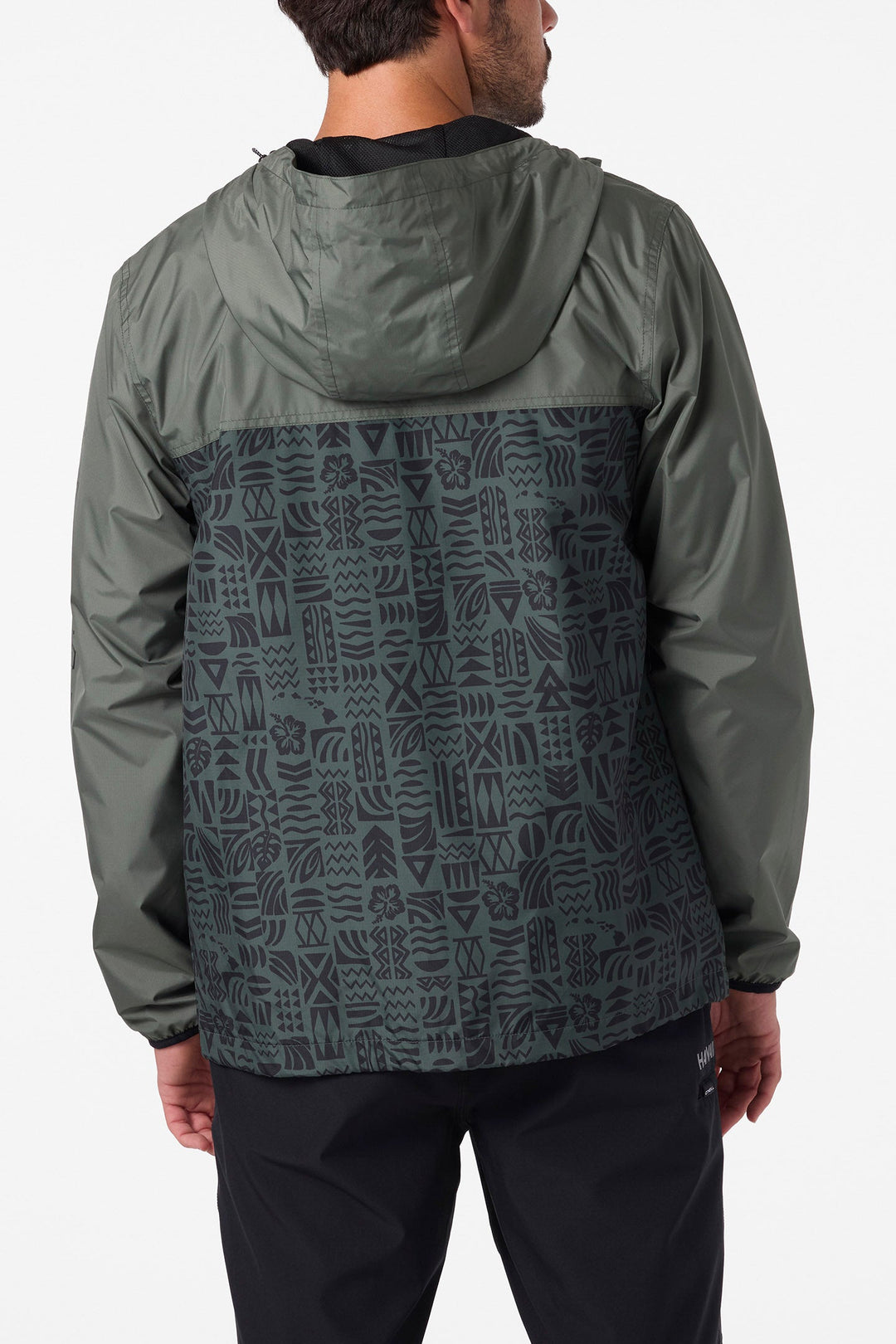 O'NEILL NOMADIC HAWAII WINDBREAKER - OLIVE