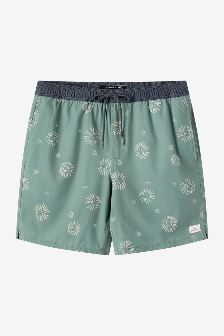 O'NEILL HERMOSA ELASTIC WAIST VOLLEY 17 - GREEN (SAG2)