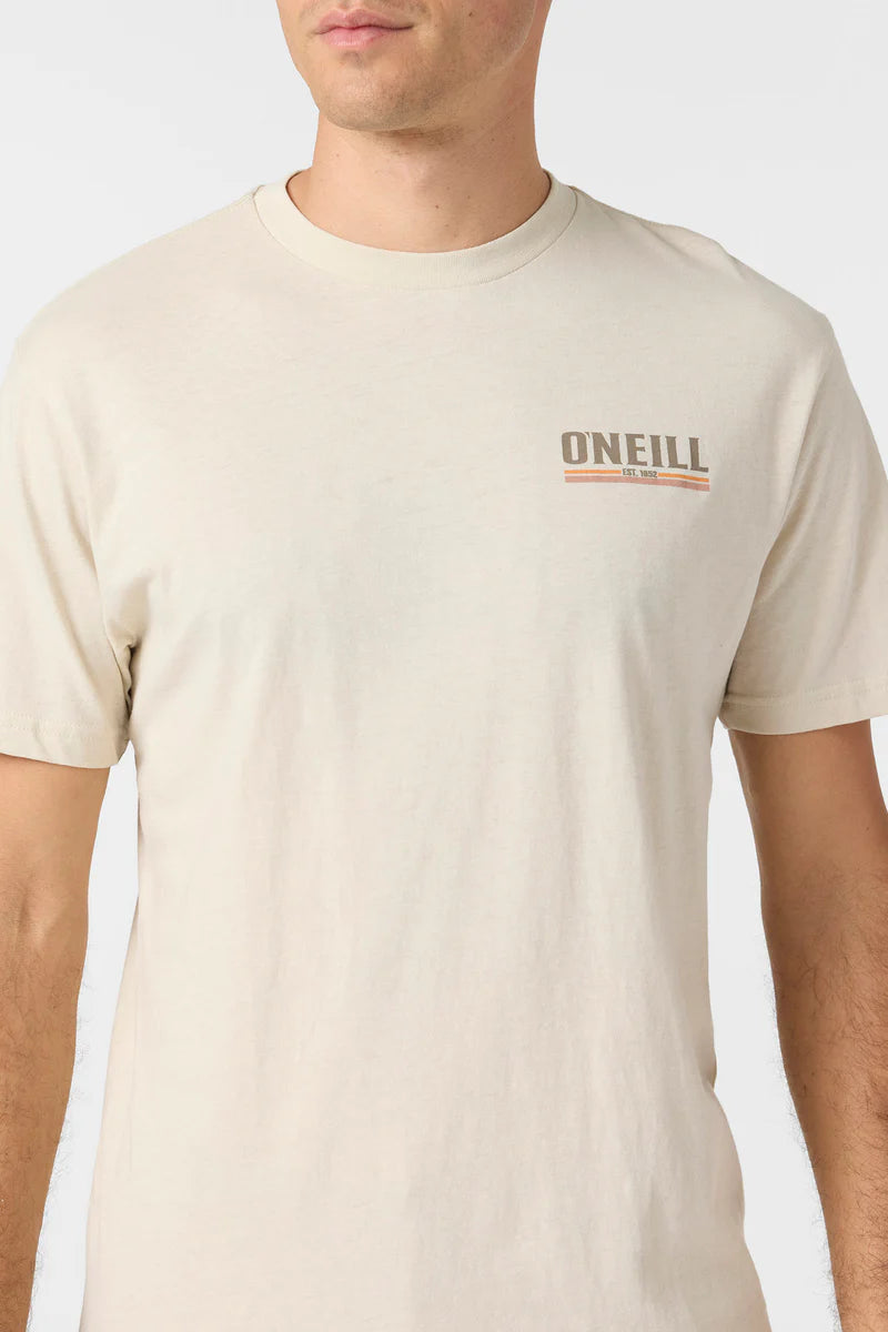 O'NEILL SUN SUPPLY TEE - KHAKI