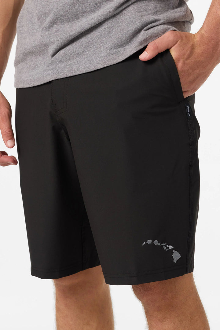 O'NEILL RESERVE SOLID HAWAII WALKSHORT - BLACK