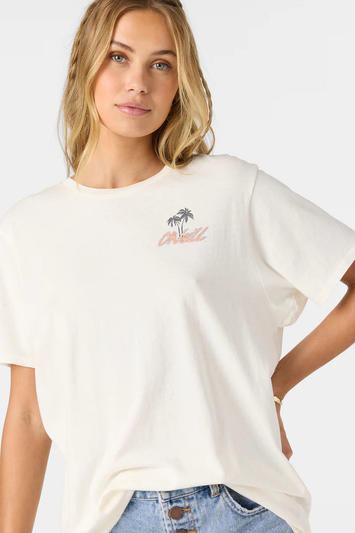 O'NEILL COASTLINE WOMENS TEE - WINTER WHITE