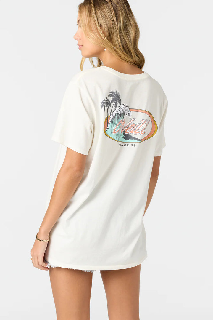 O'NEILL COASTLINE WOMENS TEE - WINTER WHITE