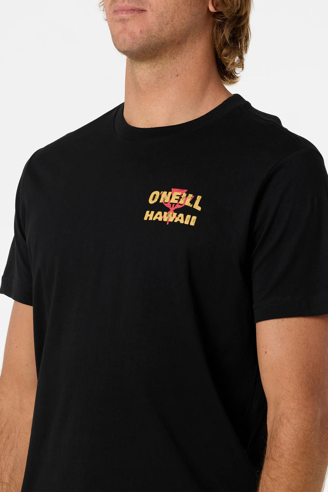 O'NEILL STACKER HAWAII CLASSIC TEE - BLACK