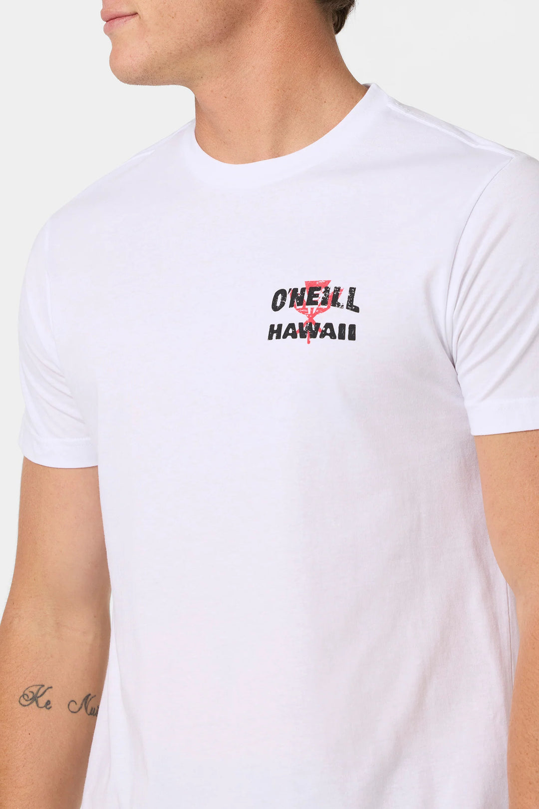 O'NEILL STACKER HAWAII CLASSIC TEE - WHITE