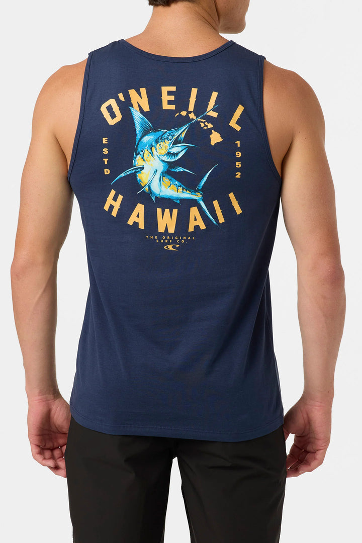O'NEILL MARLIN HAWAII TANK TOP  - NAVY
